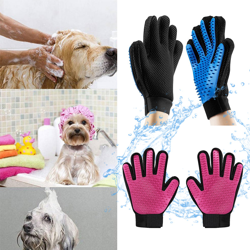 Pet Cleaning Massage Grooming Supply Glove