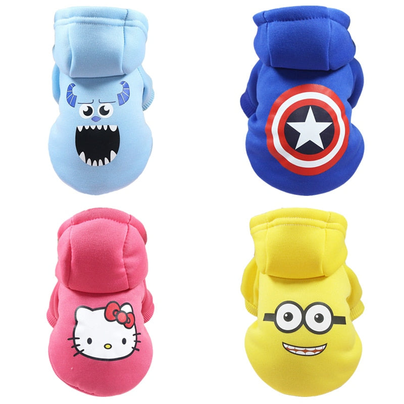 Cartoon Pet Dog Jacket