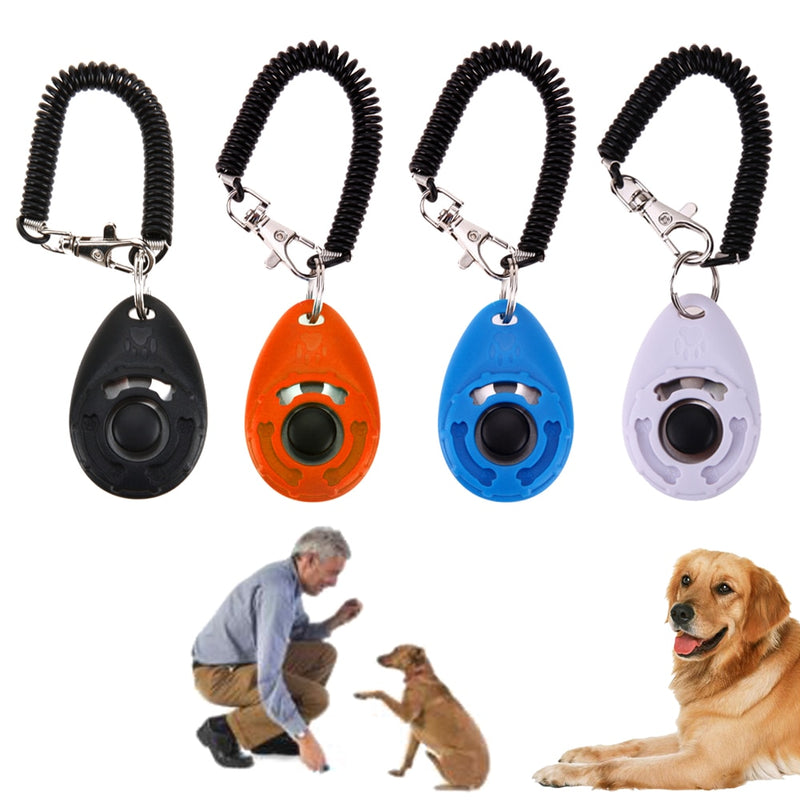 Pet Dog Training Adjustable Sound Key Chain