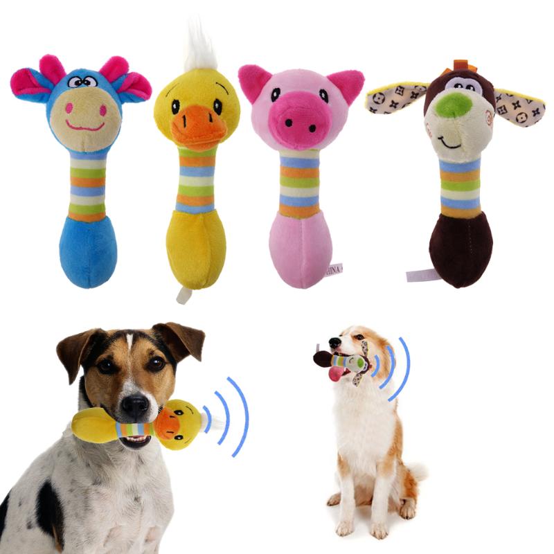 Cute Pet Dog Squeaker Animals Pet Toys